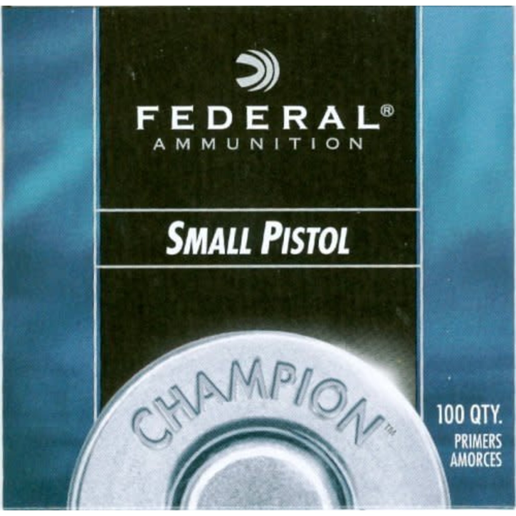 Federal Federal No 100 Small Pistol Primers/Box 100ct
