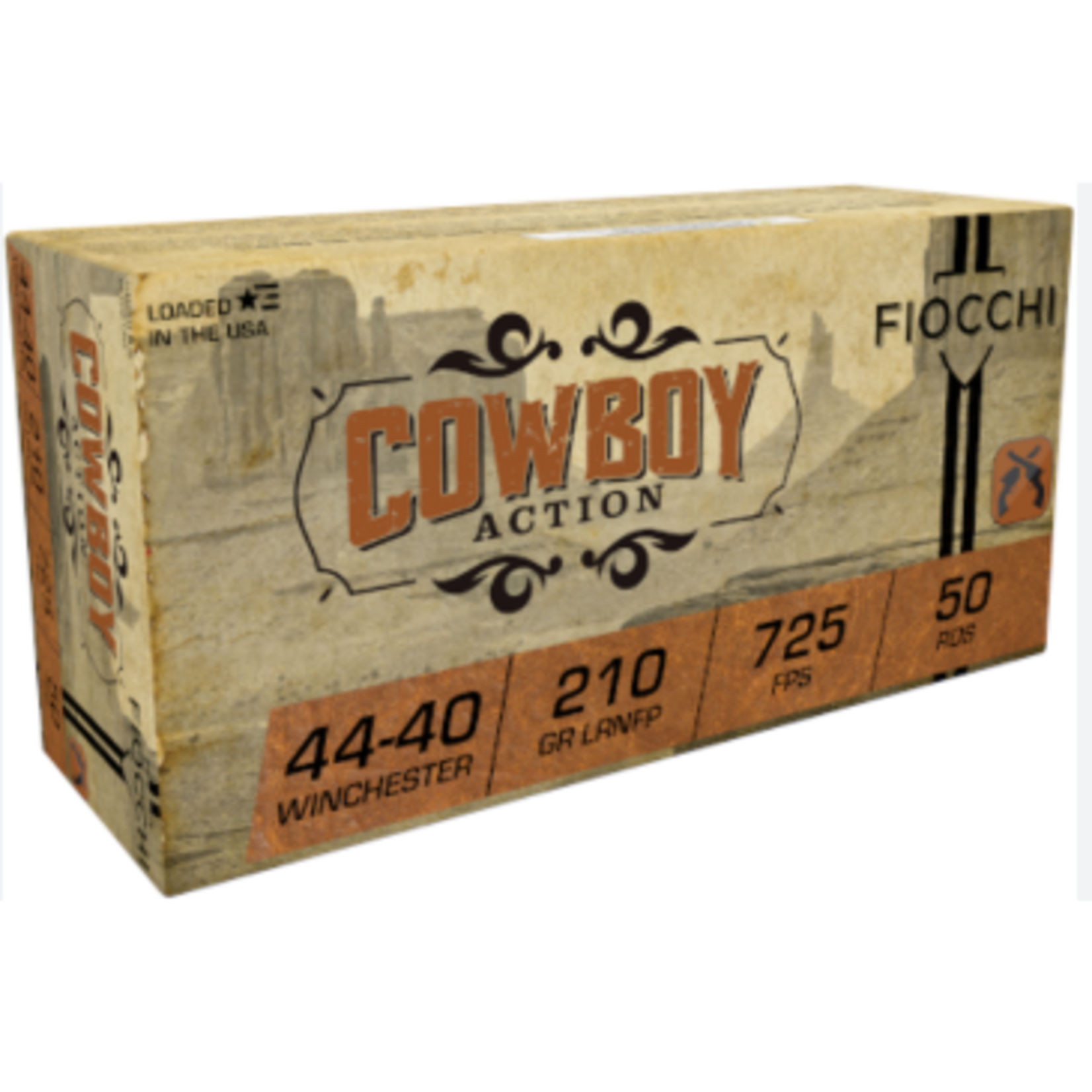 Fiocchi Fiocchi Cowboy Action 44-40 Win 210gr LRN FP (4440CA)