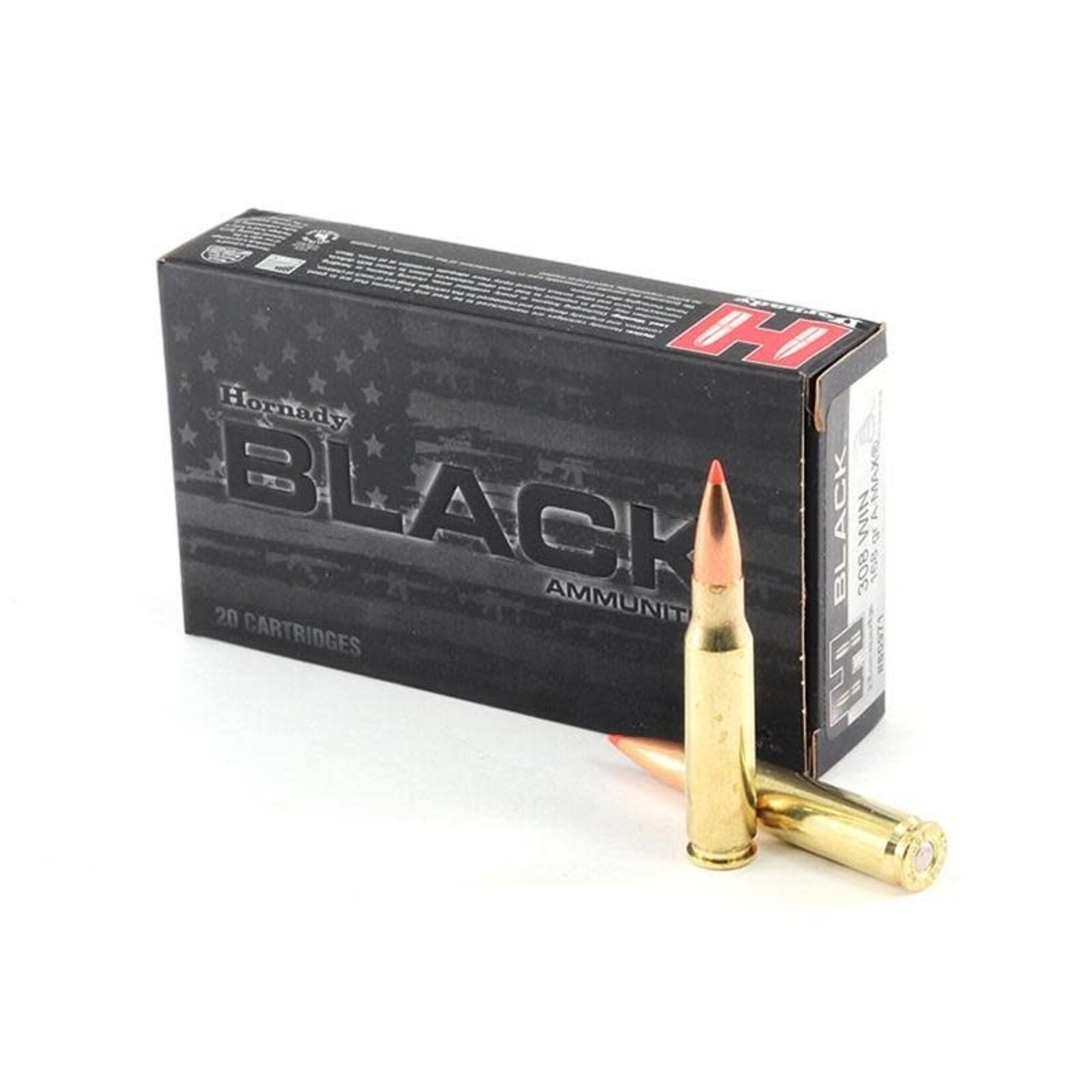 Hornady Hornady Black 308 Win 168gr A-Max (80971)