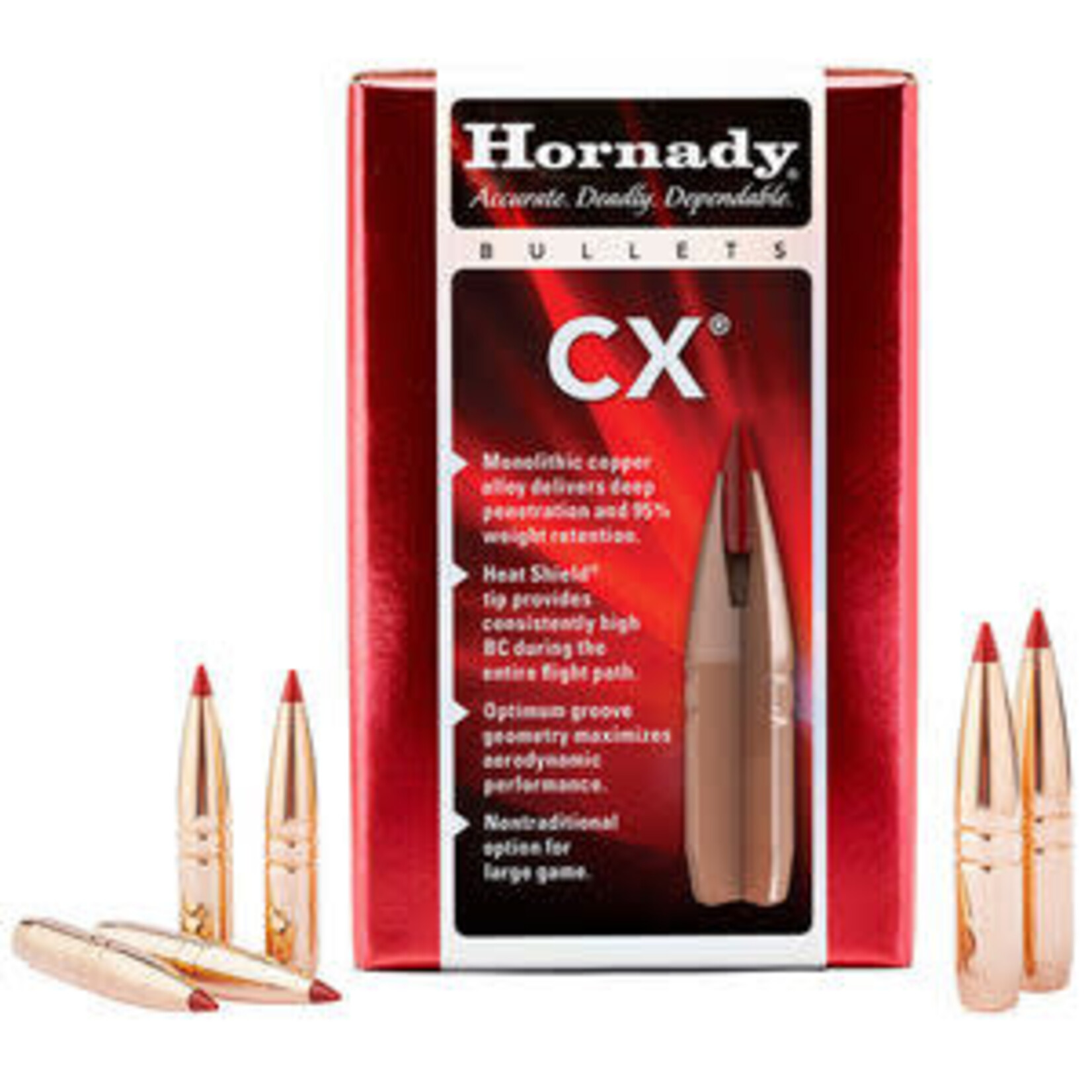 Hornady Hornady .284 dia. 7mm 160gr CX 50ct. (2837)