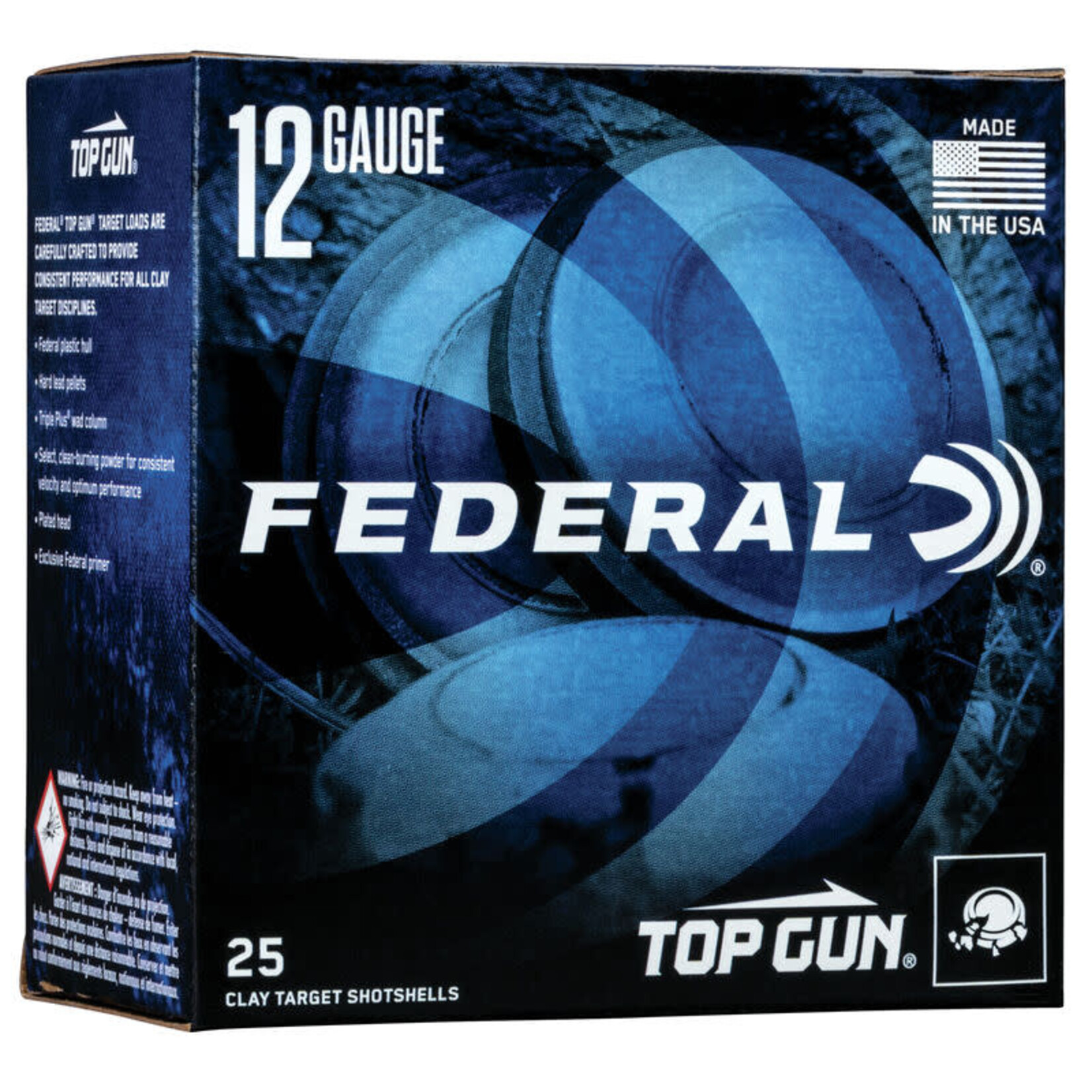 Federal Federal Top Gun 12ga 2.75", 1 1/8oz, # 7.5 (TG12-7.5)
