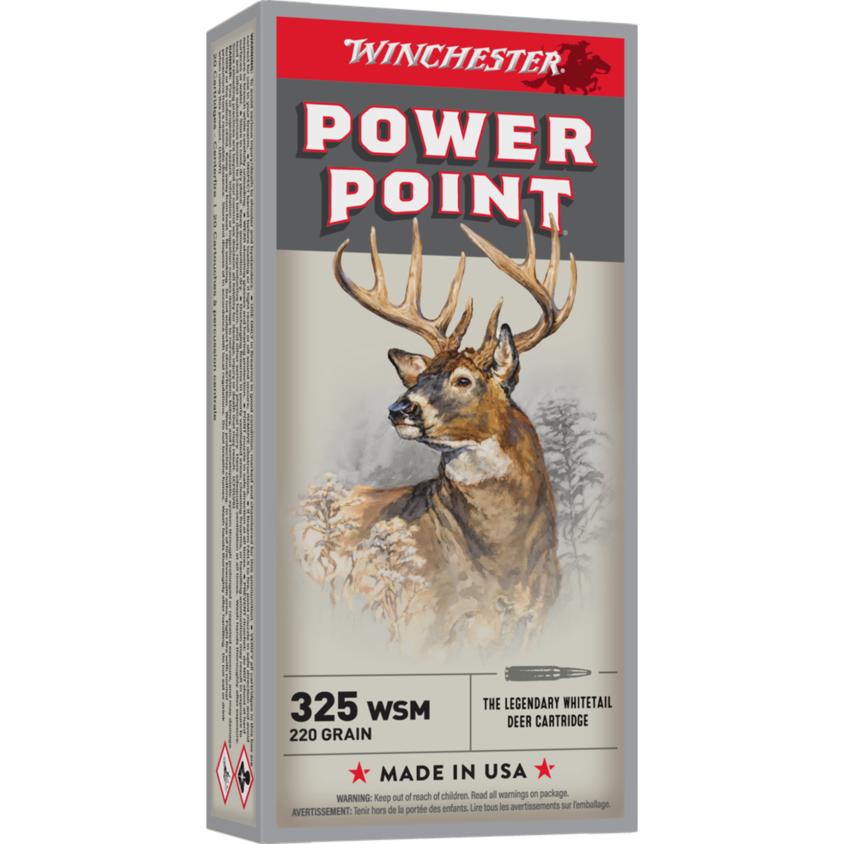 Winchester Winchester 325 WSM 220gr Power Point (X325WSM)