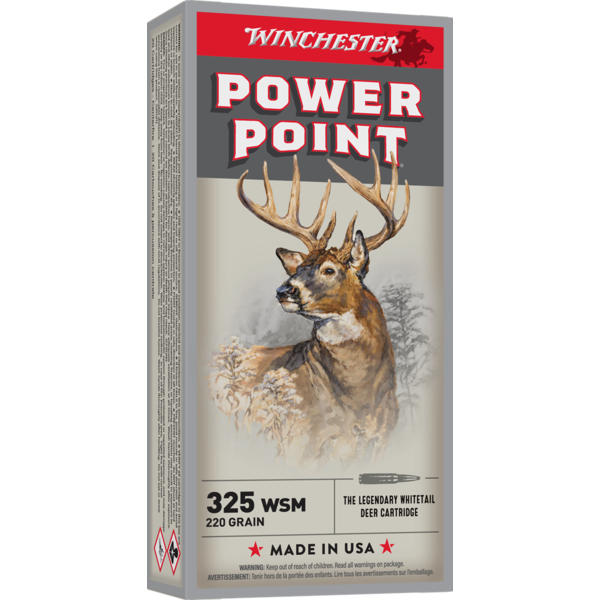 Winchester 325 WSM 220gr Power Point (X325WSM) — Eagle Firearms