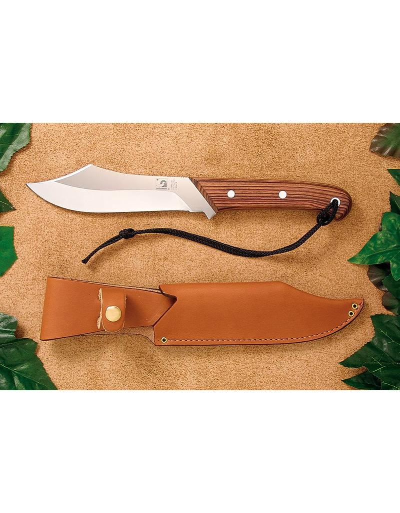 Grohmann Knives Grohmann Deer & Moose w/Rosewood Handle & Leather Sheath (R108S)