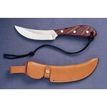 Grohmann Knives Grohmann Standard Skinner w/Rosewood Handle & Leather Sheath (R101S)