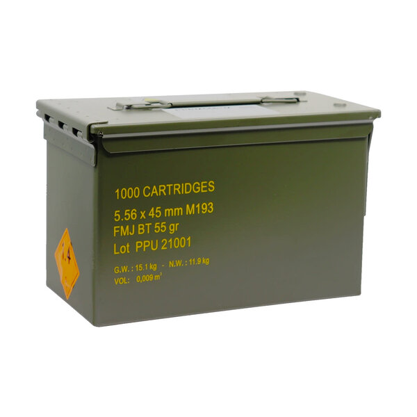 PPU Rangemaster 5.56x45mm 55gr FMJ BT 1000rds (PPRM5561M) — Eagle Firearms