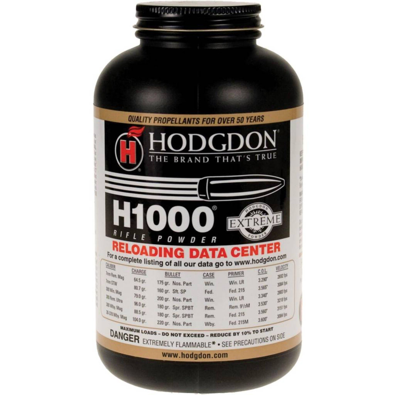 Hodgdon Hodgdon H1000 Powder 1lb (H1000)
