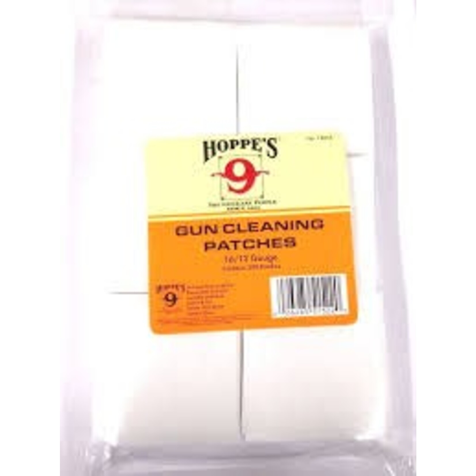 Hoppes No. 9 Hoppe's 12-16 GA Cleaning Patches (1205)