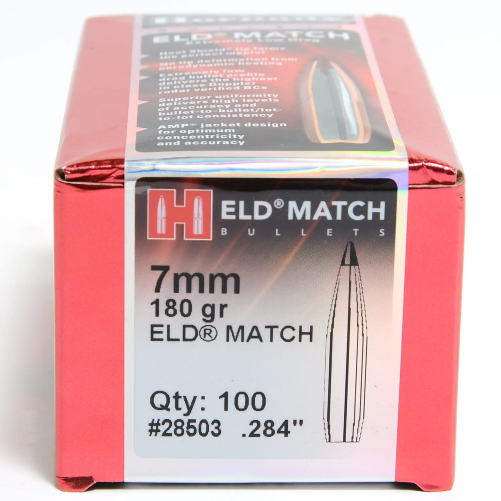 Hornady Hornady .284 dia. 7mm 180gr ELD Match (28503)