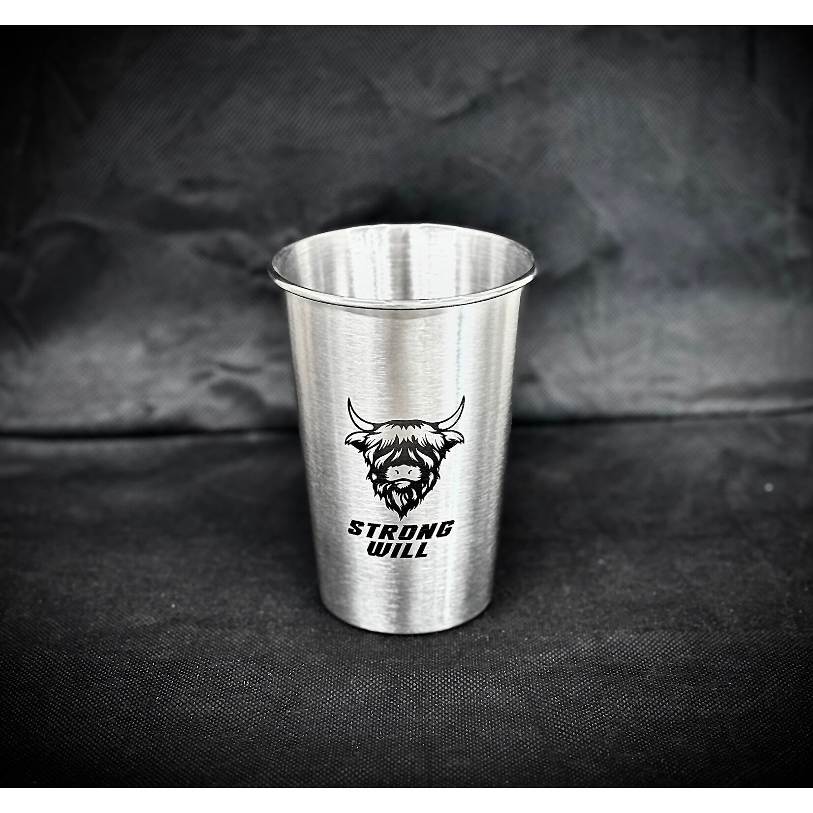 STRONG WILL Reusable Drinking Cup SS