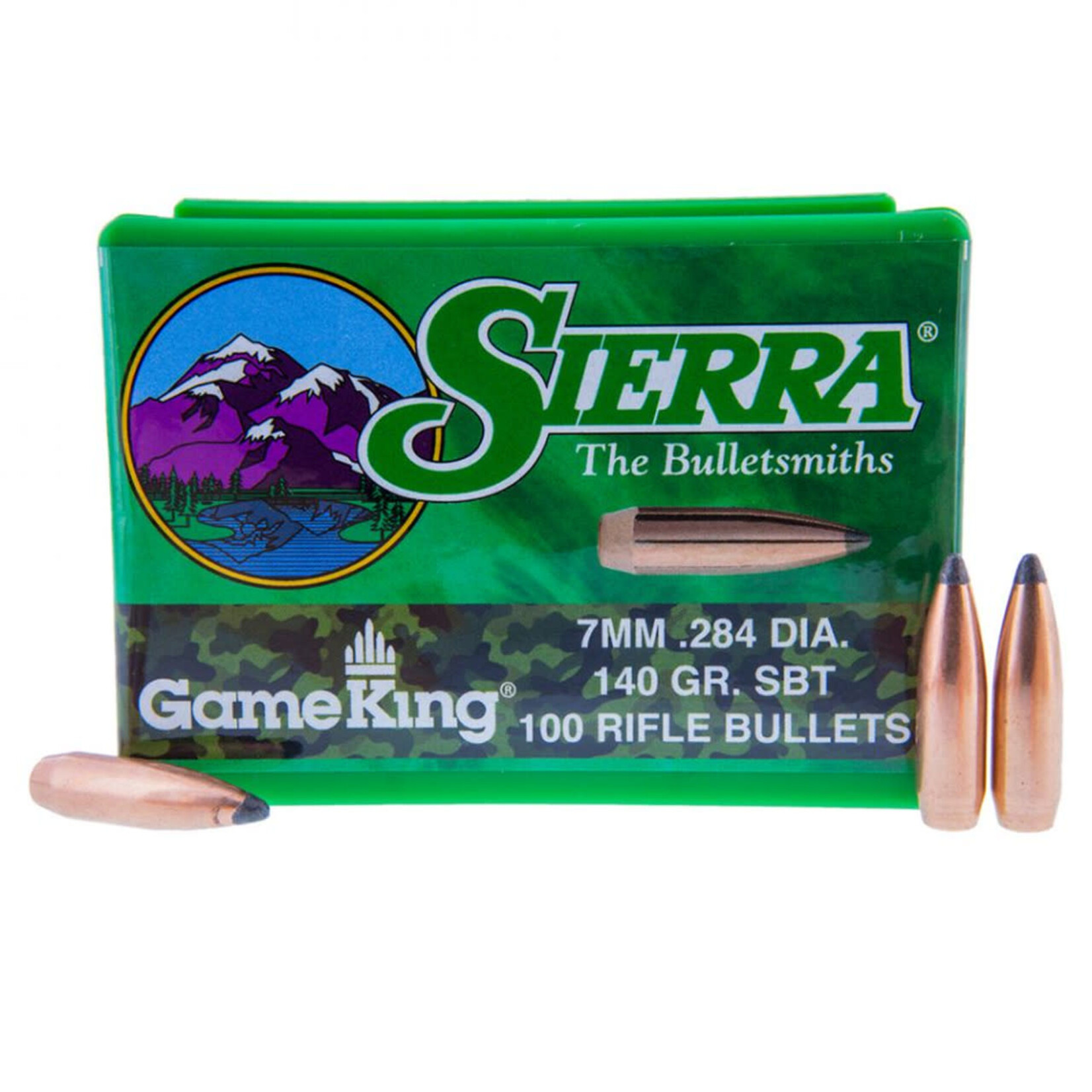 Sierra Sierra .284 dia. 7mm 140gr SBT GameKing 100ct. (1905)