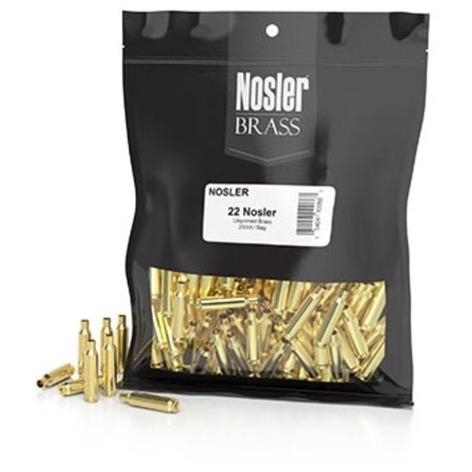 Nosler Nosler 204 Ruger Unprimed Brass 250ct. (10057)