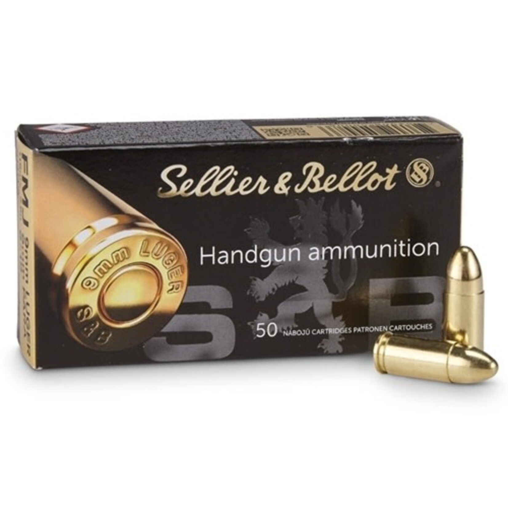 Sellier & Bellot Sellier & Bellot 9mm PARA 115gr FMJ (310450)
