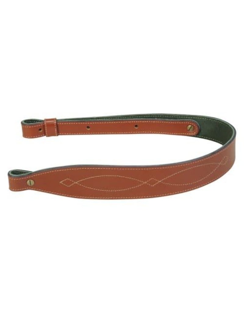 Levy Levy Veg Tan Leather Cobra With Green Design