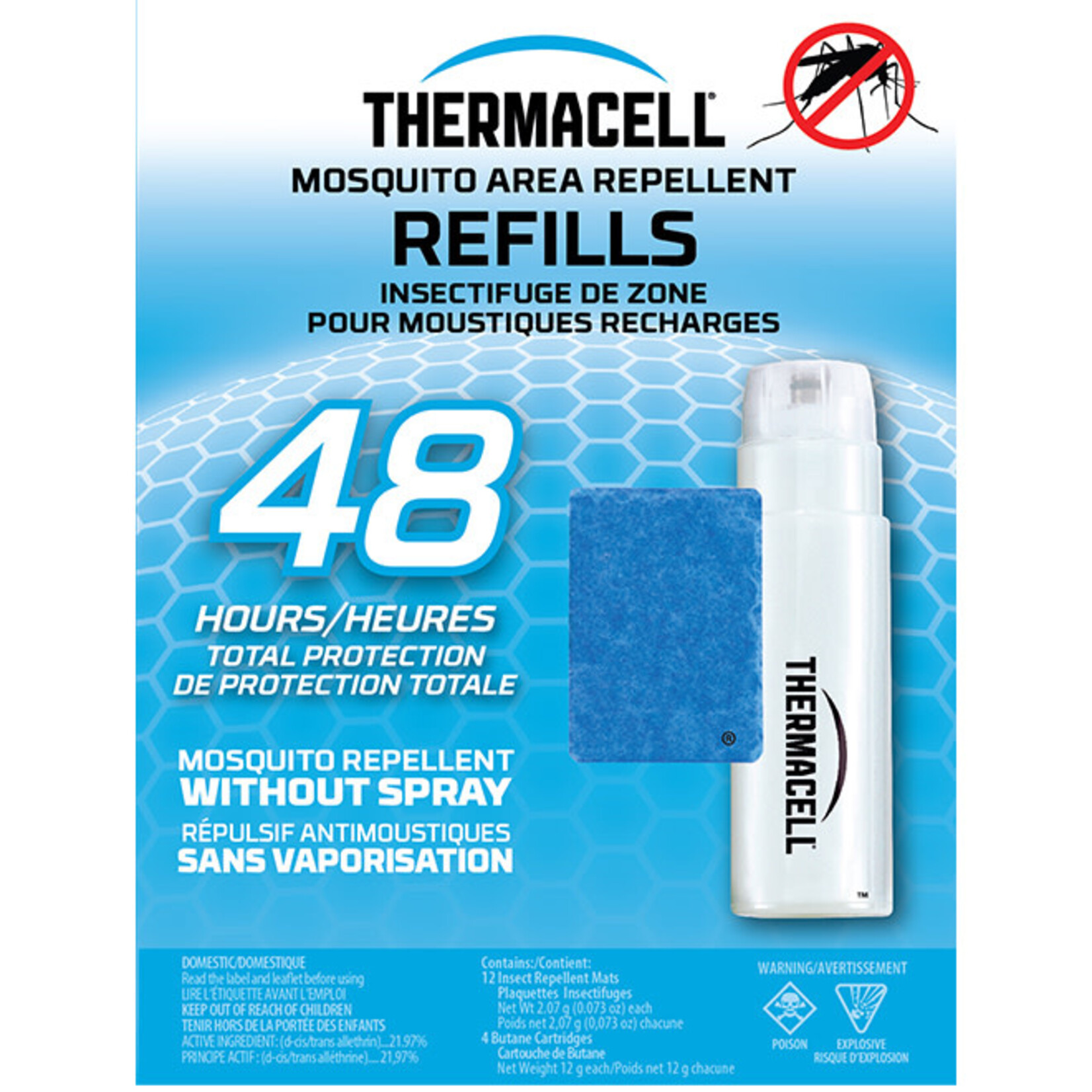 Thermacell Thermacell Mosquito Repellent Refill Pack 48 hour