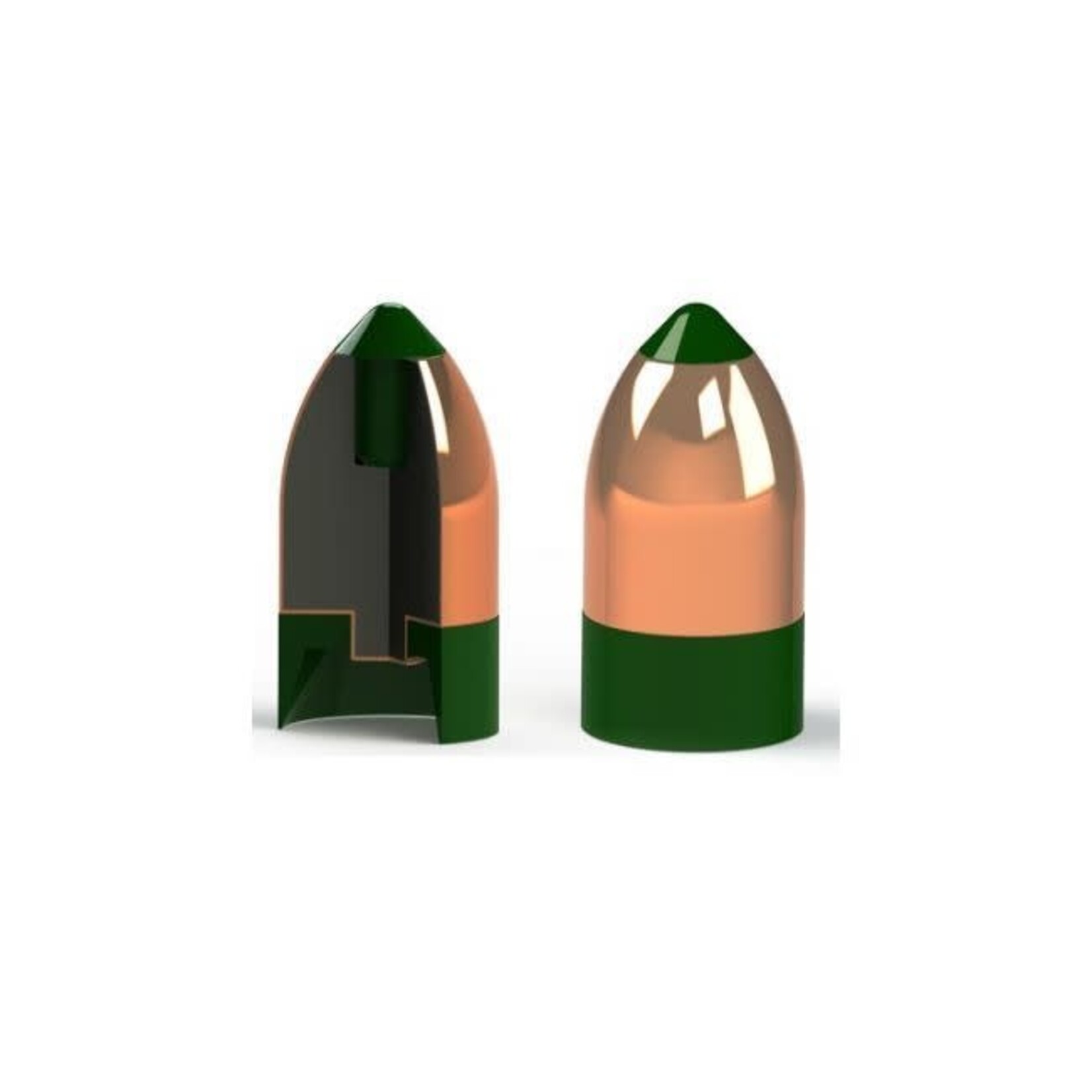 Powerbelt Powerbelt .50cal 295gr Copper w/ Aerotip 50ct. (AC1595ATX50)