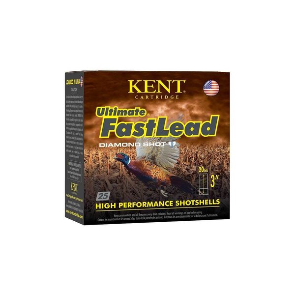 Kent Ultimate Fast Lead 20ga 3", 1 1/4oz #5 — Eagle Firearms