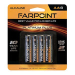 Farpoint AA Alkaline Batteries 8pk