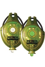 Primos Primos LED Cap Lights set 2, green, white light