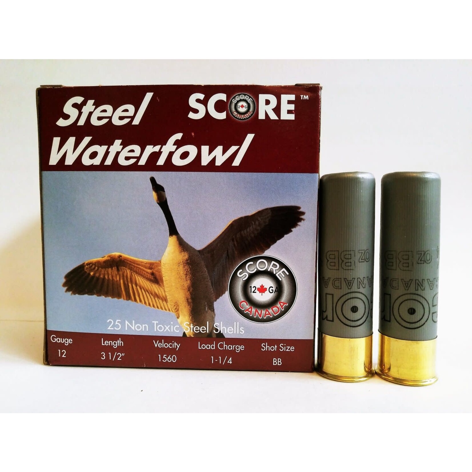 Score Score Steel 12ga 3.5", 1 1/4oz BB 25rd Box (12S35BB)