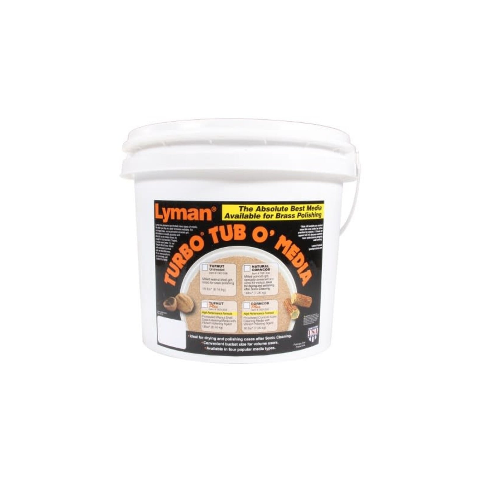Lyman Lyman Tufnut Plus Turbo Tub O' Media 18lbs