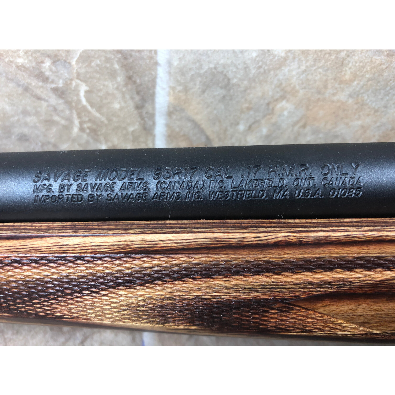 Savage Arms Savage 93R17 BV Laminated HB 17HMR (96734)