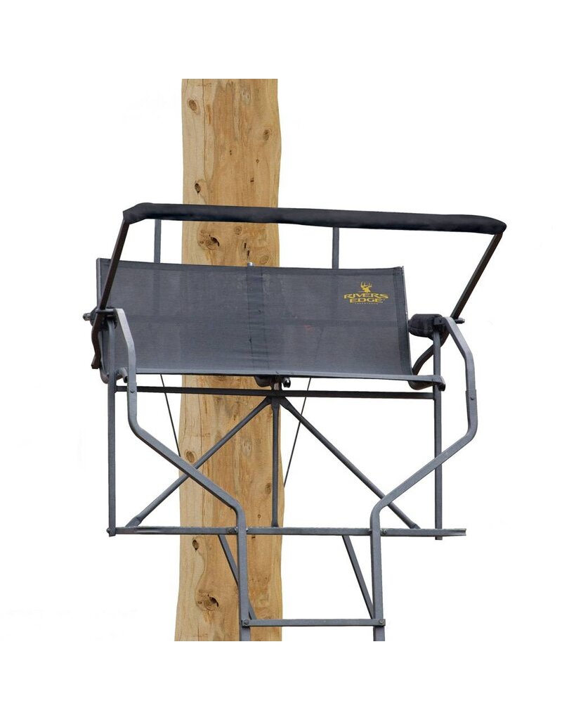 River's Edge Relax 2 Man Ladder Stand (RE668) - Eagle Firearms Ltd