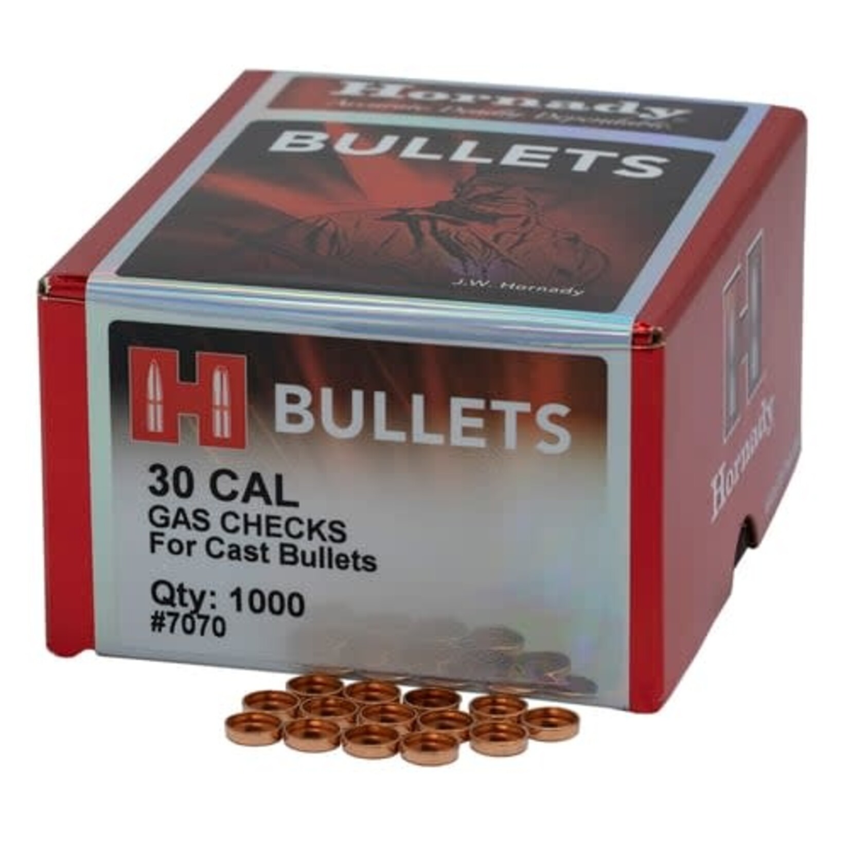Hornady Hornady 30 cal gas checks 1000ct (7070)