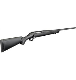 Ruger Ruger American Compact 243 Win Blk synthetic stock 18" blued barrel no sights (06908)