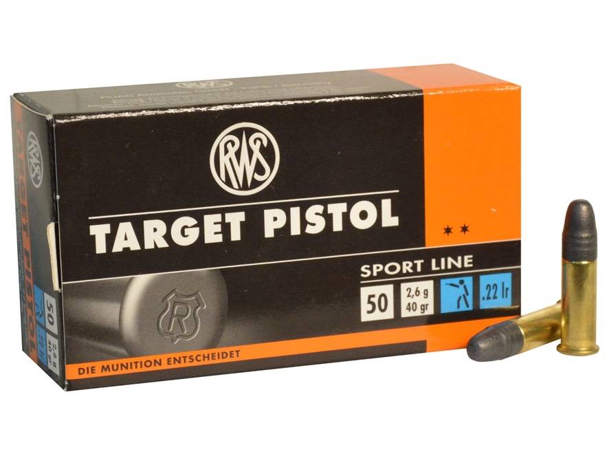 RWS Target Pistol 22LR 40GR Eagle Firearms Ltd