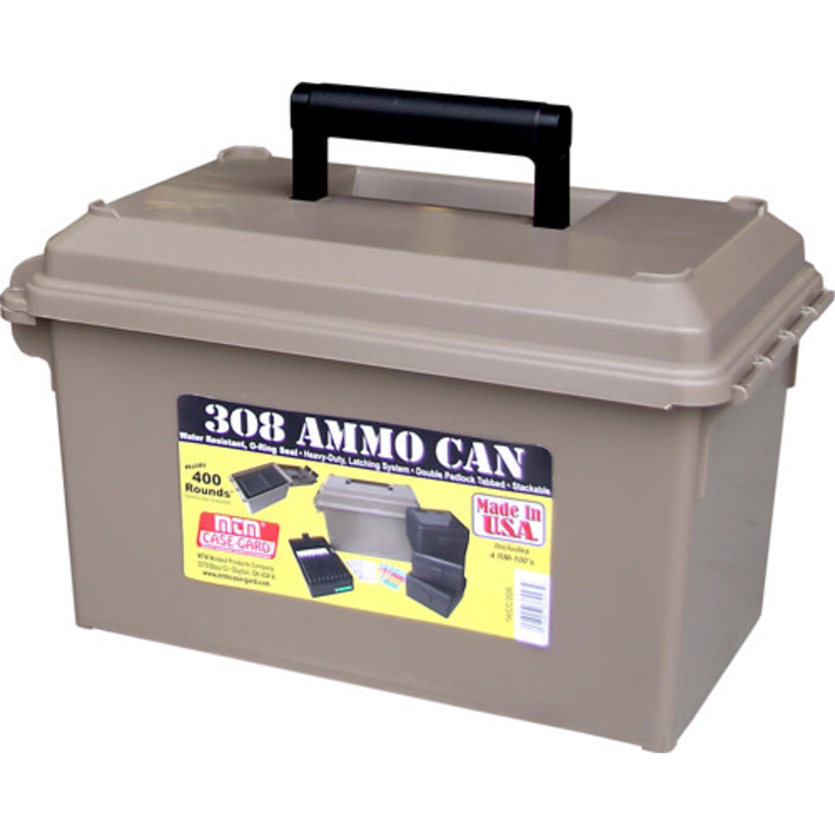 MTM MTM 308 Ammo Can w/4 RM-100's Dark Earth (ACC308)