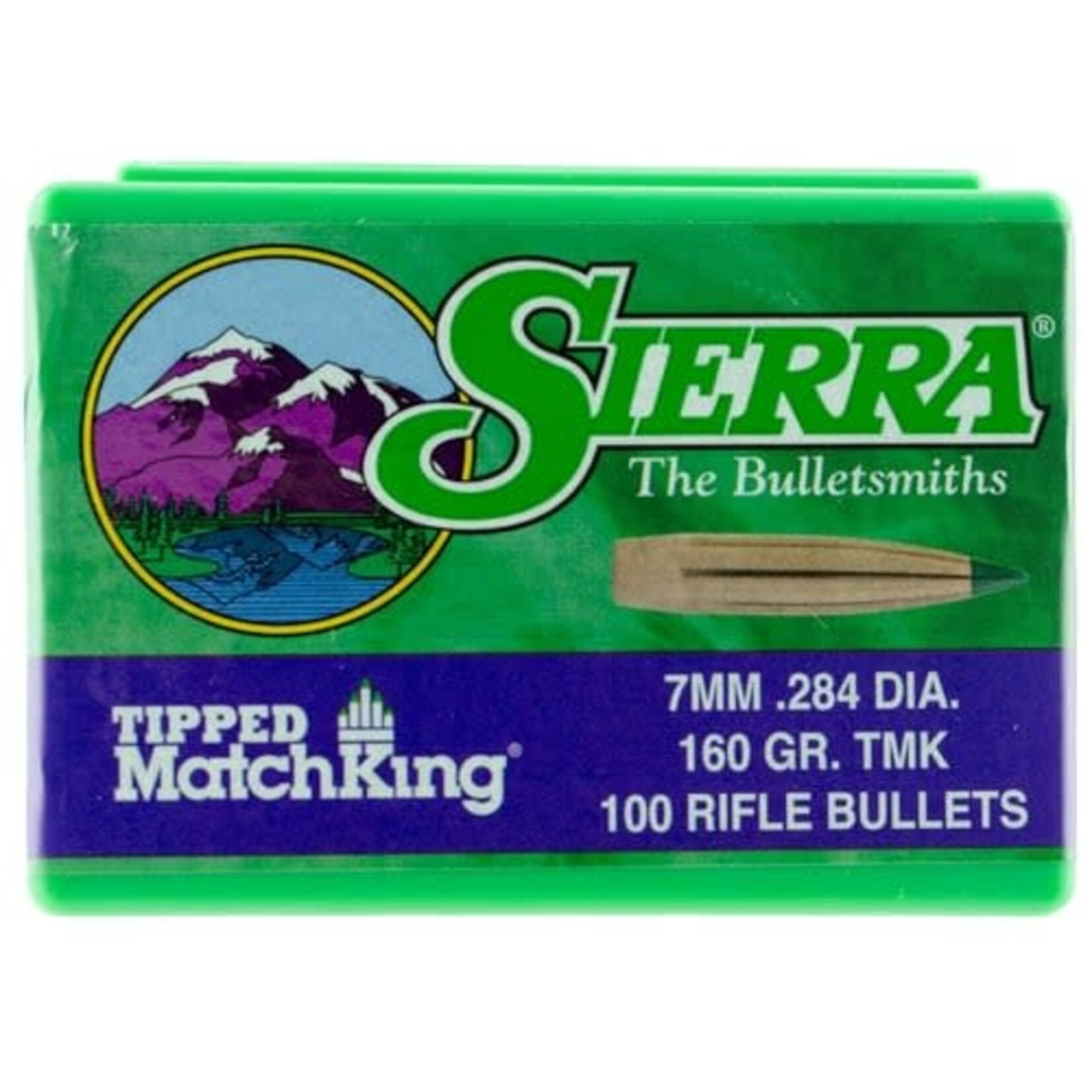 Sierra Sierra .284 dia. 7mm 160gr Tipped Matchking 100ct. (7660)