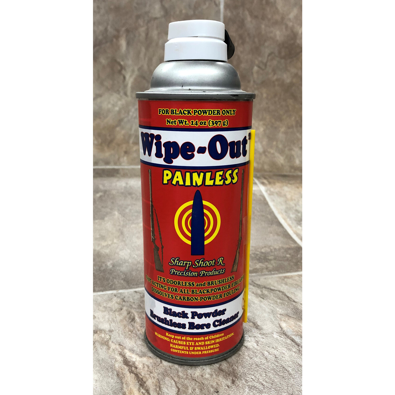 Sharp Shoot-R Wipe Out Painless Black Powder Foam (02014/14oz)