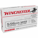 Winchester Winchester 5.56mm 55gr FMJ (WM193K)