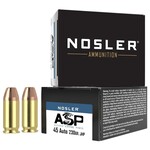 Nosler Nosler ASP 45 ACP 230gr JHP 20rds (51277)