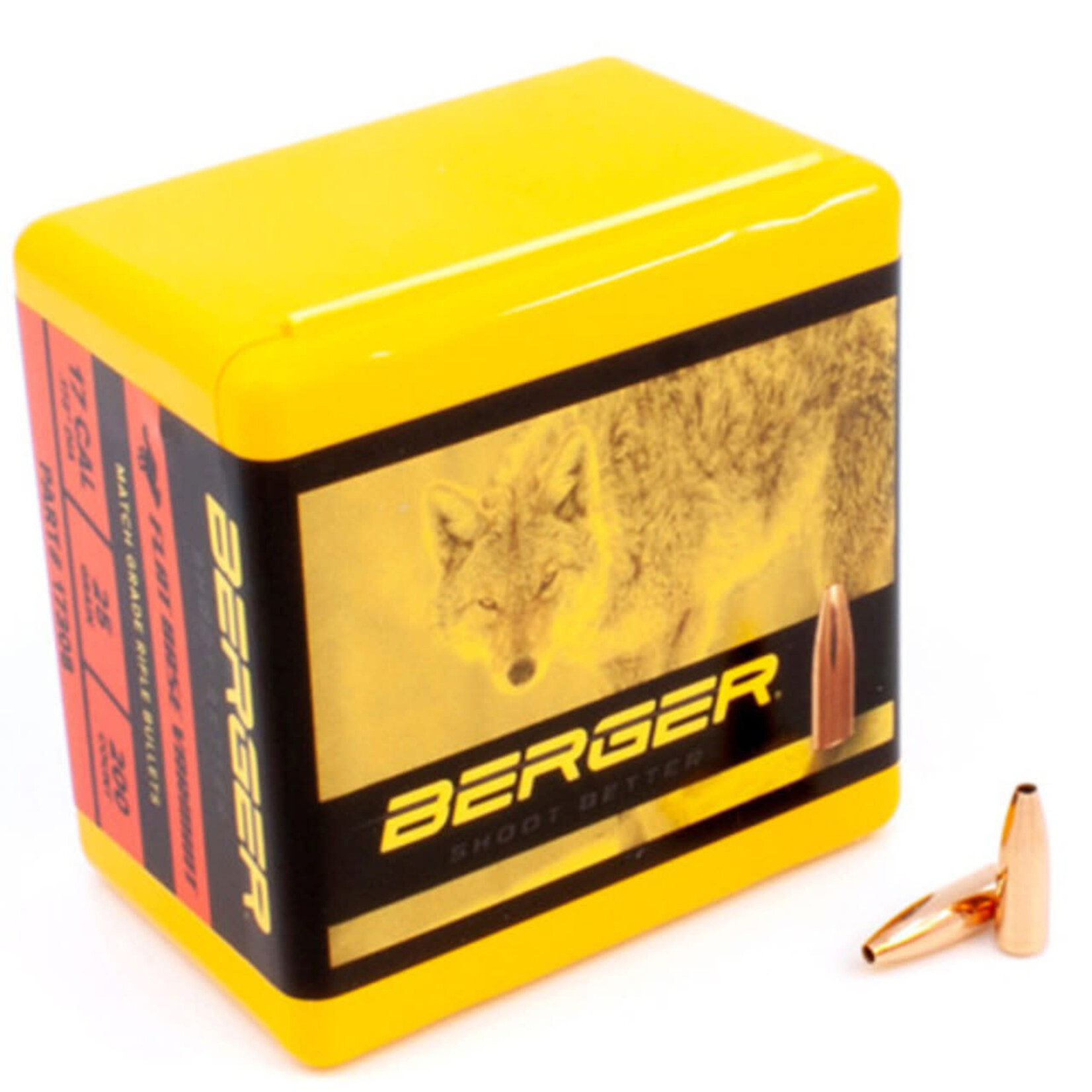 Berger Berger .172 dia 17Cal 25gr Match Varmint 200ct (17308)