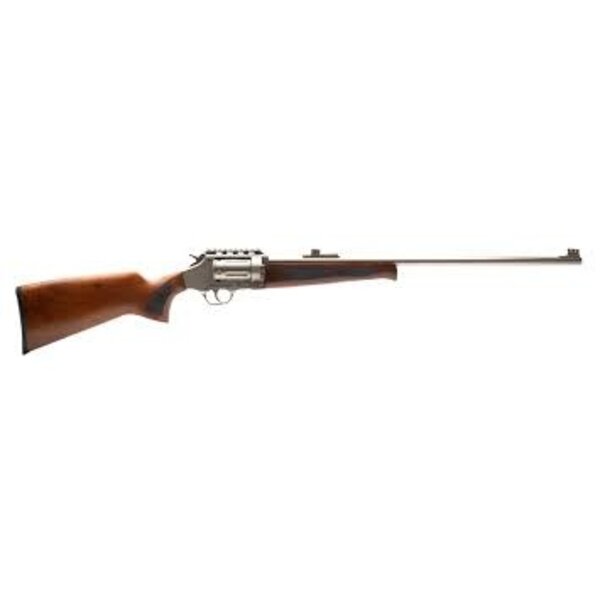 Rev Arms Rev410 Revolver Shotgun 410ga 3", 20" Nickel/Wood — Eagle Firearms