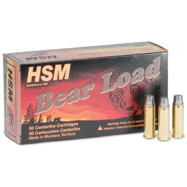 HSM 45-70 Govt. + P 430gr RNFP Gas Check Bear Load (45-70-12-N) — Eagle Firearms