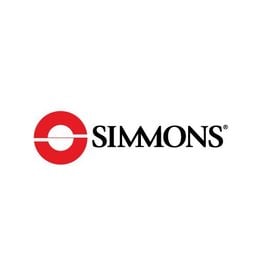 Simmons Simmons 1" Med Rings Silver