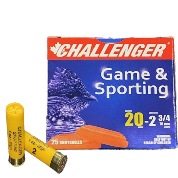 Challenger 20ga 2 3/4", #2 Steel — Eagle Firearms
