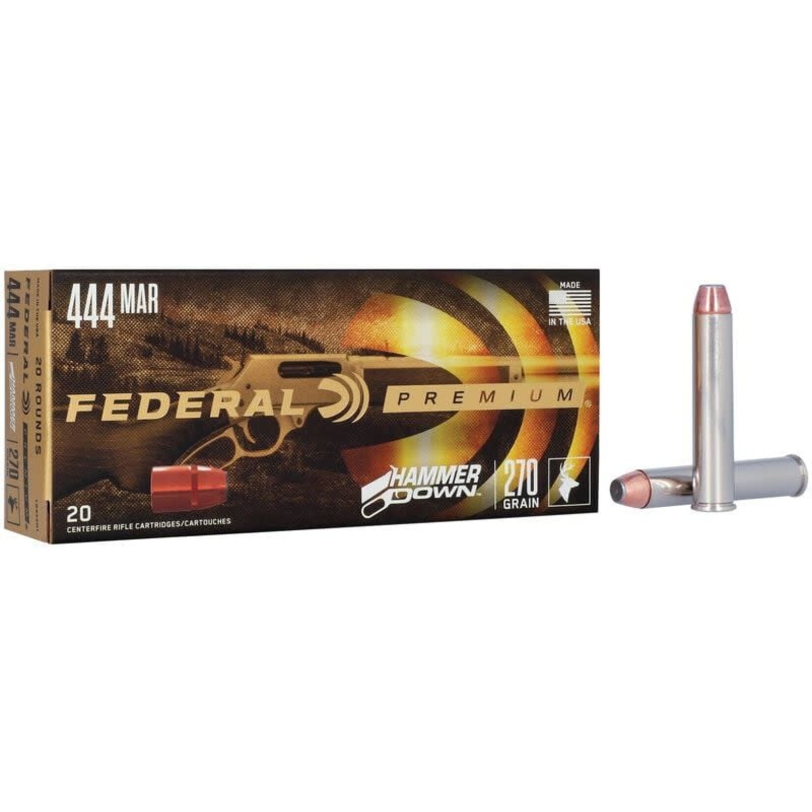 Federal Federal Premium 444 Marlin 270gr Hammer Down (LG444M1)