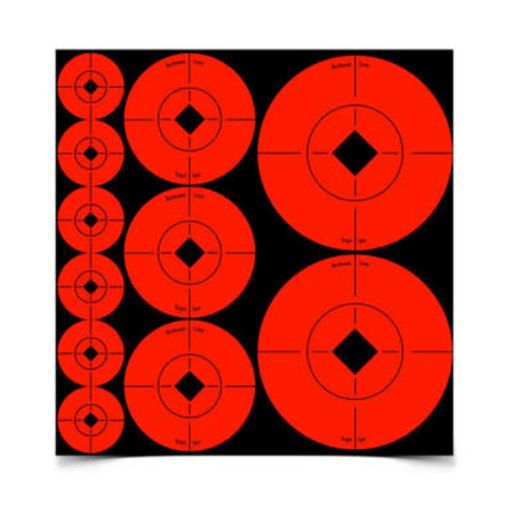 Birchwood Casey Birchwood Cassey Target Spot Assortment *60-1", 30-2", 20-3"* Targets (33928)