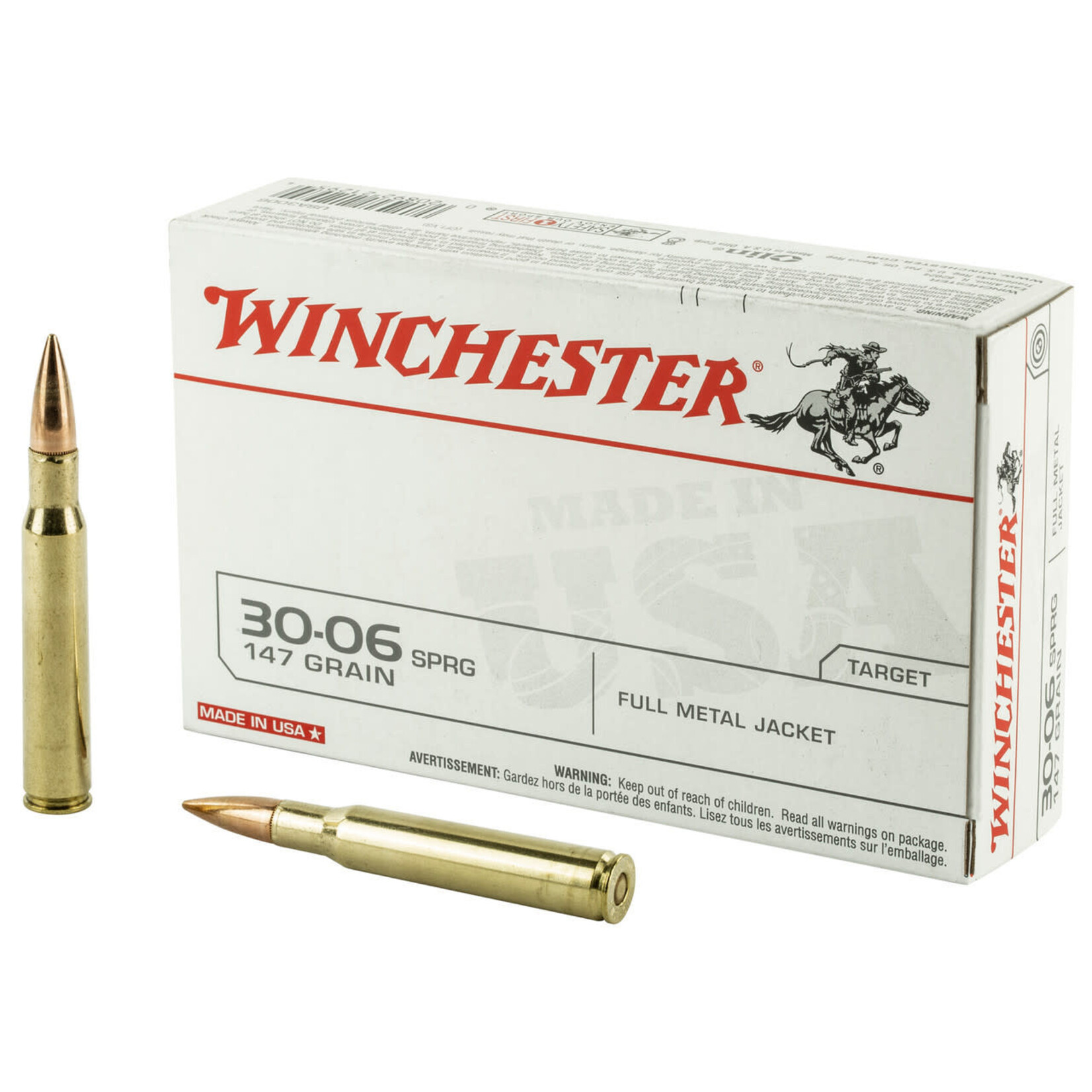 Winchester Winchester USA 30-06 Sprg. 147gr FMJ (USA3006)