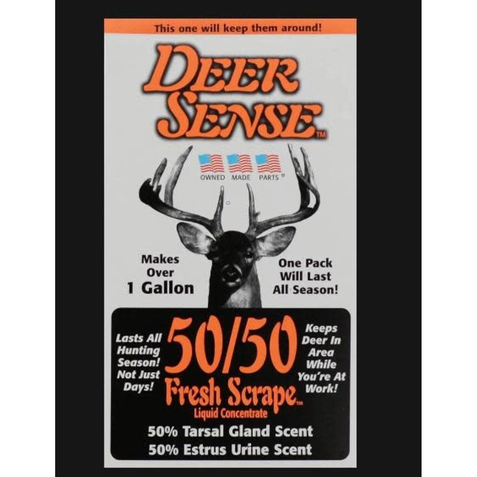 Deer Quest Deer Sense 50/50 Fresh Scrape Liquid Concentrate (DQ03)