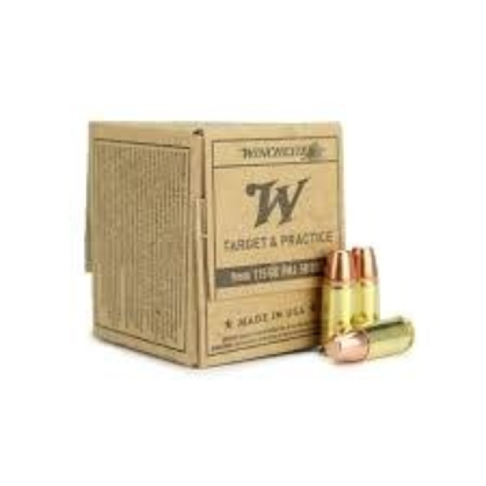 Winchester Winchester 9mm Luger 115gr FMJ 50rds. (SG9W50)