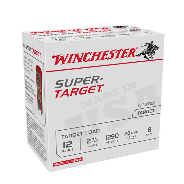 Winchester Super Target 12ga 2 3/4", 1oz #8 — Eagle Firearms