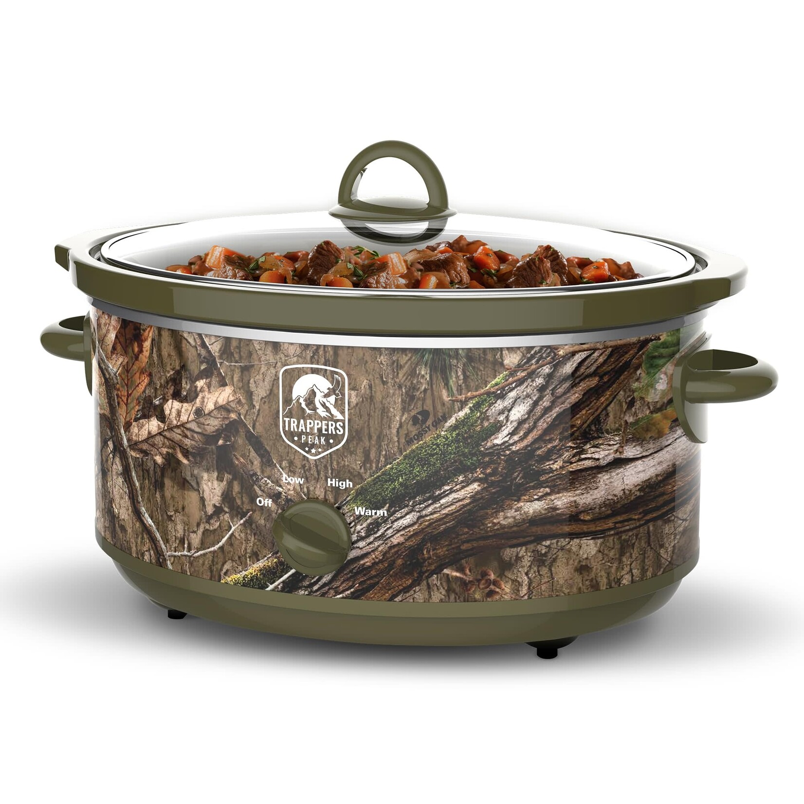 Trappers Peak 7qt Slow Cooker Mossy Oak Camo