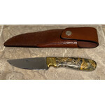 CS Skaar Knives Buckeye/ Mosaic Brass (25-12-6)