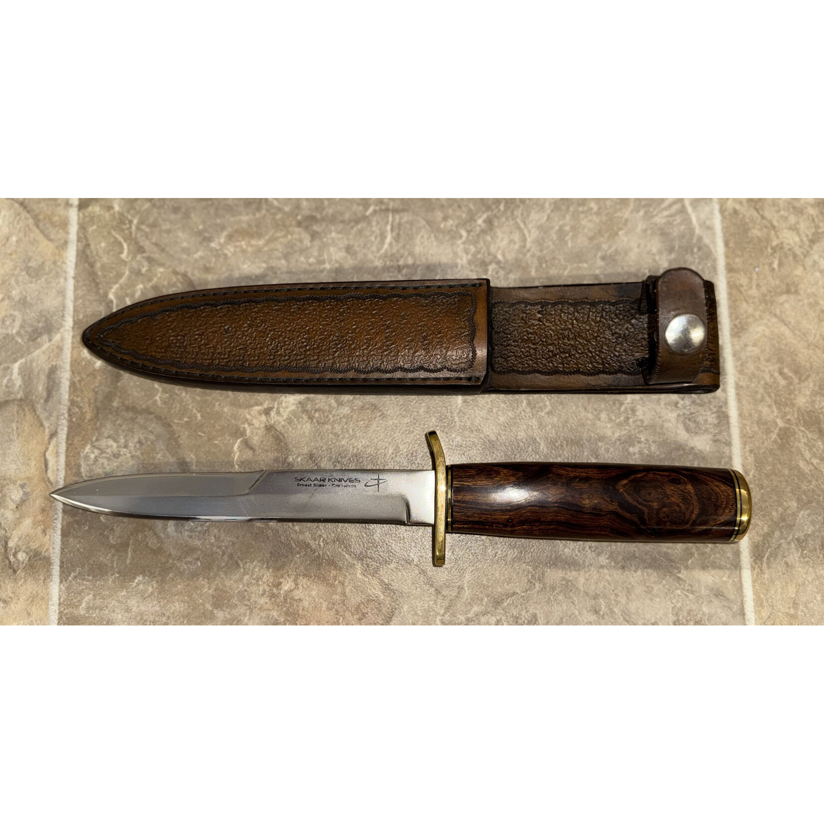 CS Skaar Knives M4 Saber Iron Wood  (25-12-10)