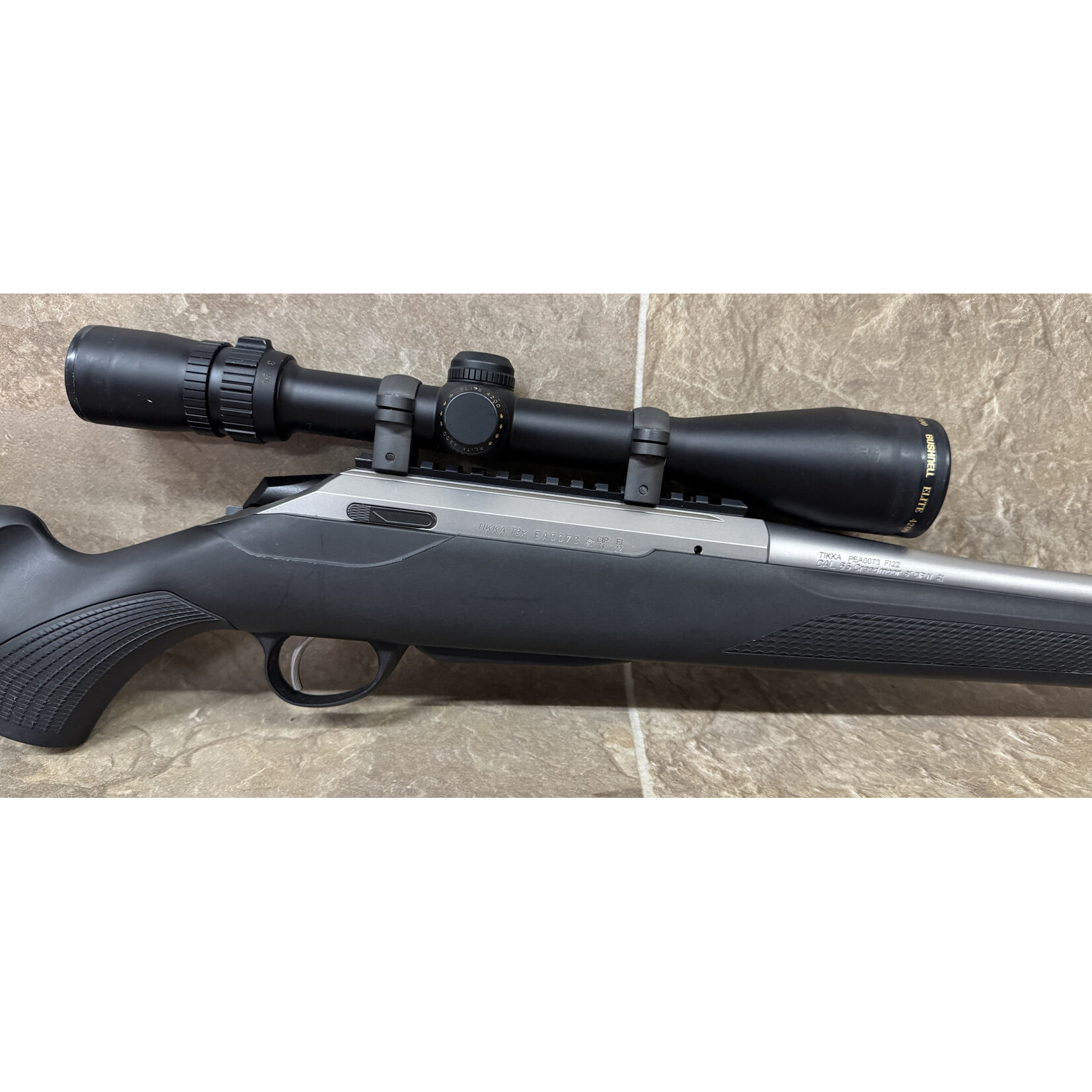 Tikka Used Tikka T3x LH 6.5 Creedmoor SS w/Bushnell Elite 4000 (EA0073)
